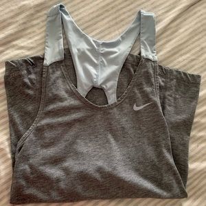Nike Dry Fit Tank with Cutout Back Detail